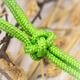 Knotenhalfter "Safety" - grün Knoten und Seil