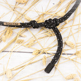 Knotenhalfter "Safety" - schwarz - VB Knoten und Seil