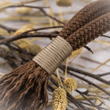Halsring "Freedom" - Braun - VB Knoten und Seil