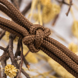 Knotenhalfter "Lead me" - Braun - Pony Knoten und Seil